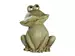 Tierfigur Frosch Sitzend H: 43 cm Gilde / Farbe: Grün