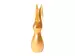 Figur Hase Keramik Gold H: 51 cm Schlittler / Farbe: Gold
