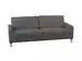 Sofa Interims Basic B: 204 cm Candy / Farbe: Steel / Material: Stoff Basic