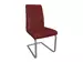 Stuhl Larona 2 Trendstühle / Farbe: Red / Material: Leder