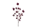 Kunstblume Blütenzweig Purple H: 130 cm Gasper