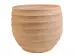 Gefäss Keramik Beige H: 34 cm Schlittler / Farbe: Beige