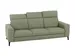 Sofa Caladja B: 220 cm Rom / Farbe: Sage / Bezugsmaterial: Leder