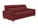 Sofa Spike 1181 Basic B: 195 cm Himolla / Farbe: Merlot / Material: Leder Basic
