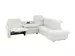 Ecksofa Arese Himolla / Farbe: Weiss / Bezugsmaterial: Stoff
