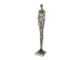 Figur Mann Antik Silber H: 80 cm Casablanca
