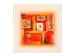 Bild Orange Abstrakt 2 25 x 25 cm image LAND