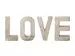 Schriftzug Love, Silber H: 30 cm Gasper