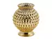 Vase Noppen Gold H: 25 cm Edg