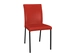 Stuhl Leicht Premium Trendstühle / Farbe: Ferrari / Material: Leder