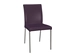 Stuhl Leicht Premium Trendstühle / Farbe: Aubergine / Material: Leder
