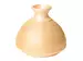 Vase Ton Rund H: 25 cm Schlittler / Farbe: Beige