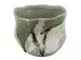 Gefäss Keramik Weiss Olive H: 12 cm Edg