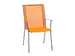 Matten-Sessel Chur Schaffner / Farbe: Orange, Graphit
