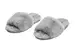 Slippers Faux-Fur Bico / Farbe: Grau